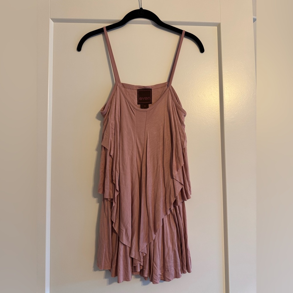 NWT! Even | Tiered Flowy Tank w/ built in Bra